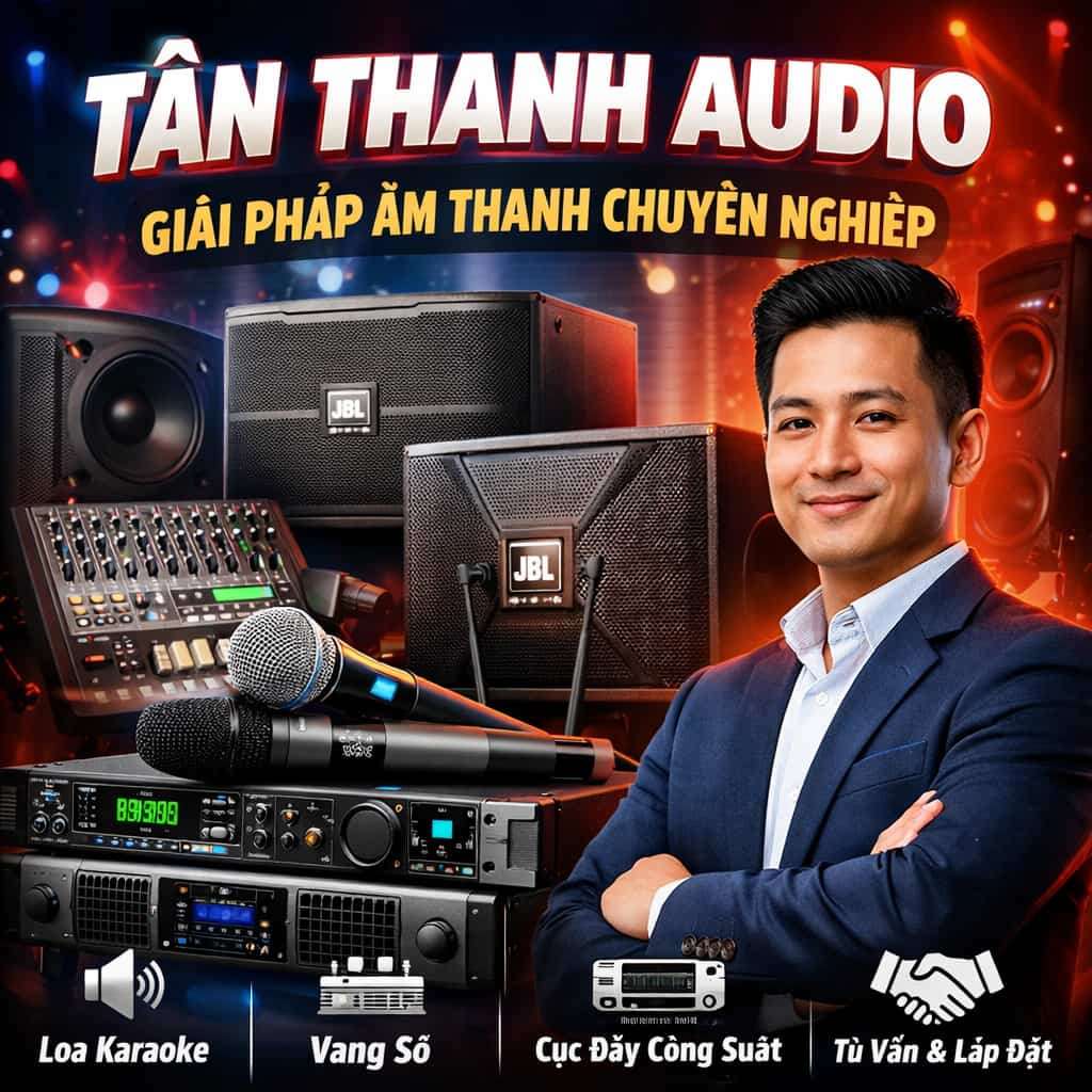 Tân Thanh Audio: Cung Cấp Giải Pháp Âm Thanh Chuyên Nghiệp
