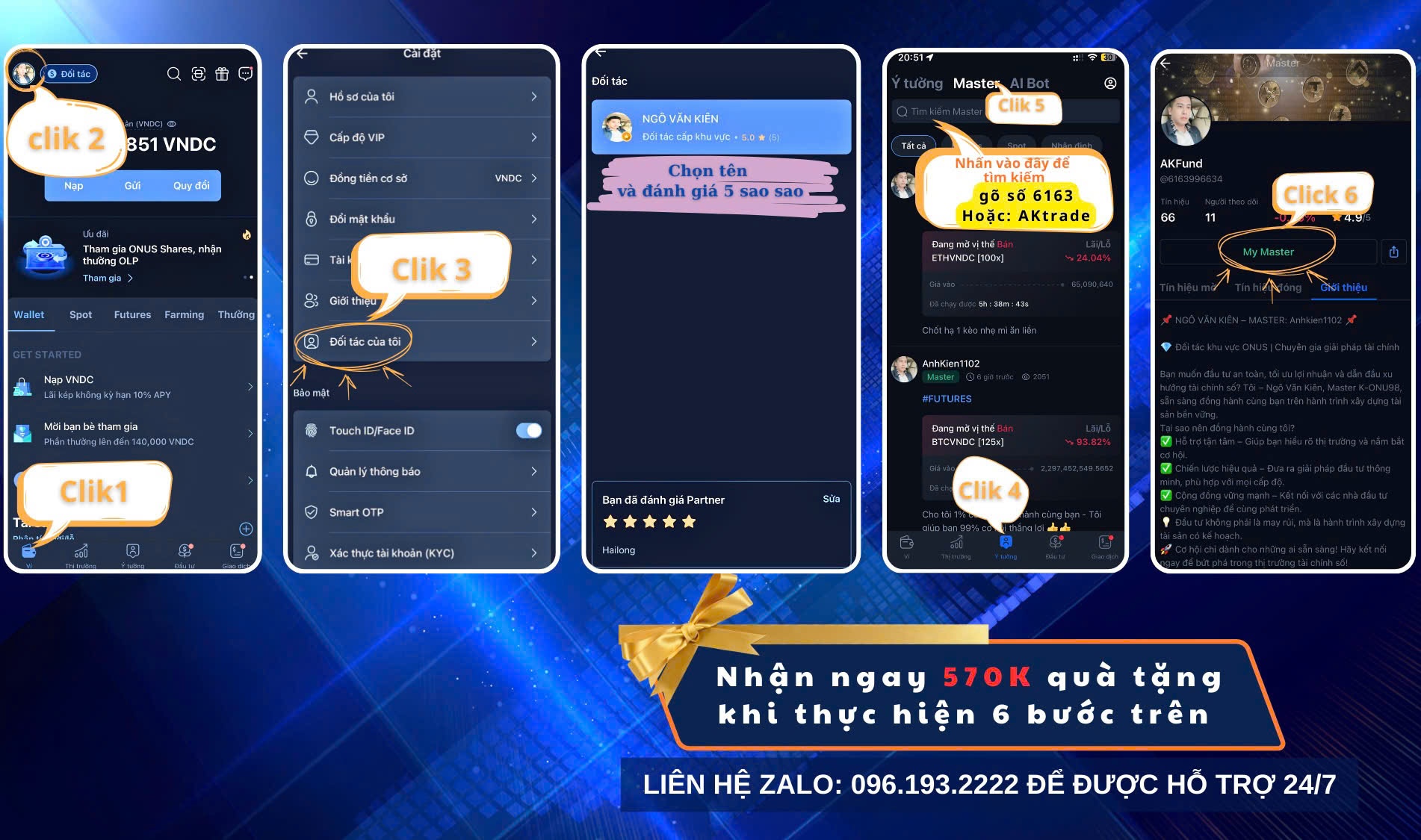 Hướng dẫn mở tài khoản ONUS pro để nhận Voucher 570,000đ VIP độc quyền