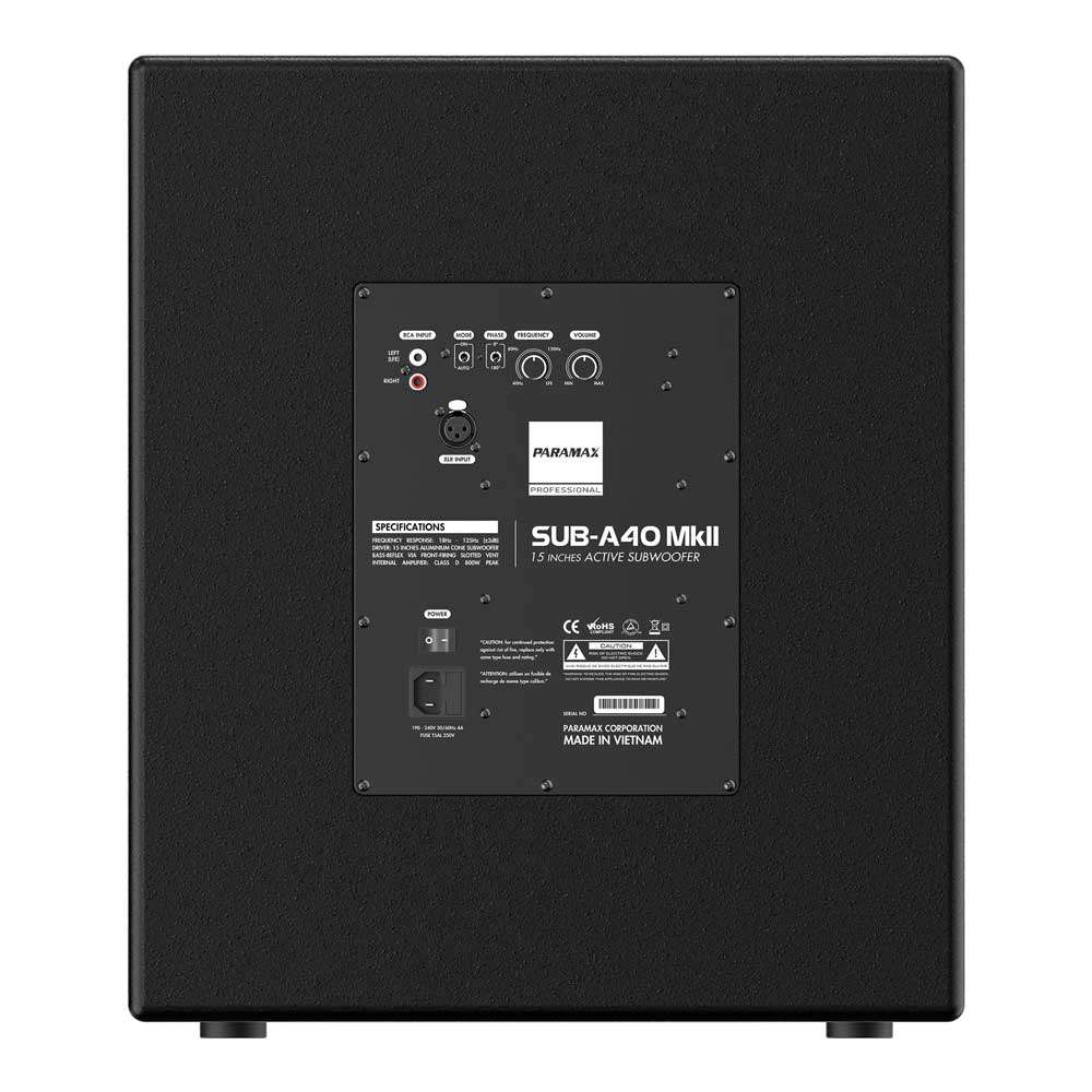 Paramax SUB-A40 MkII