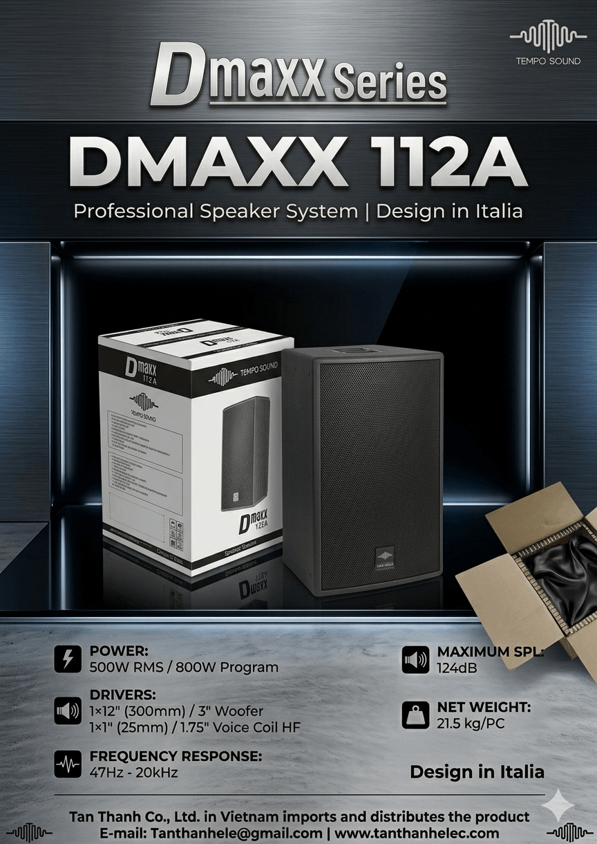 Loa Tempo Dmaxx 112A