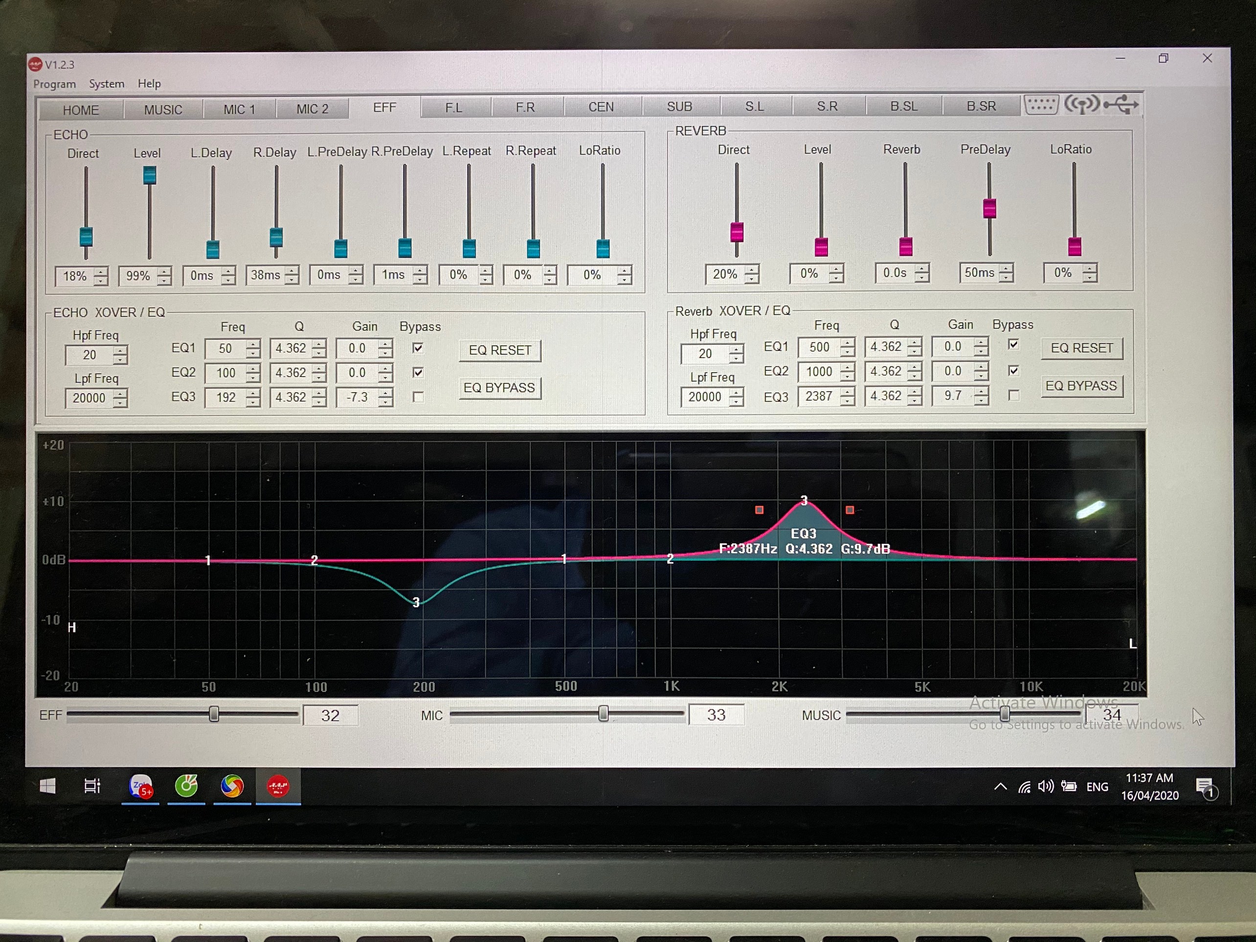 Vang số AAP K-1000II